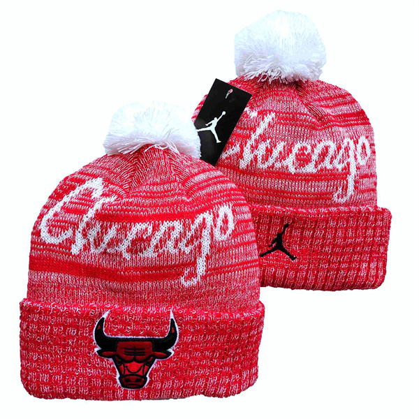 Chicago Bulls Knit Hats 086